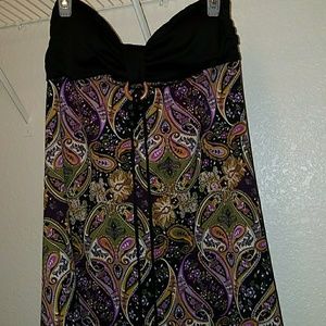 Strapless Summer Dress